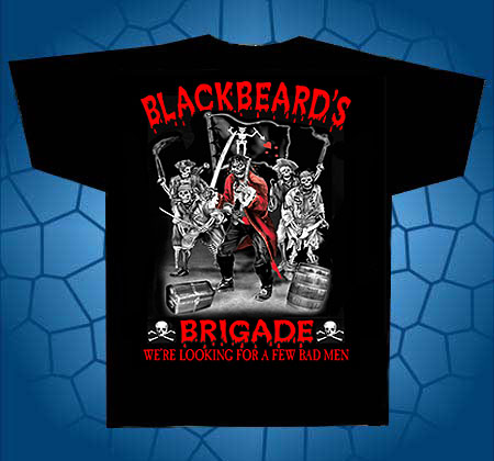 blackbeard t shirt