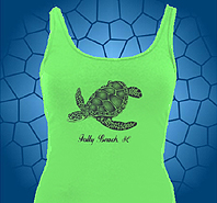 sea turtle tank top