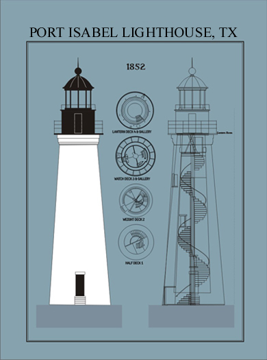 Point Isabel Lighthouse Plans