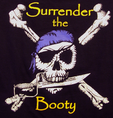 surrender the booty